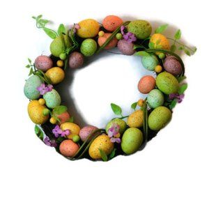 Easter Egg Wreath